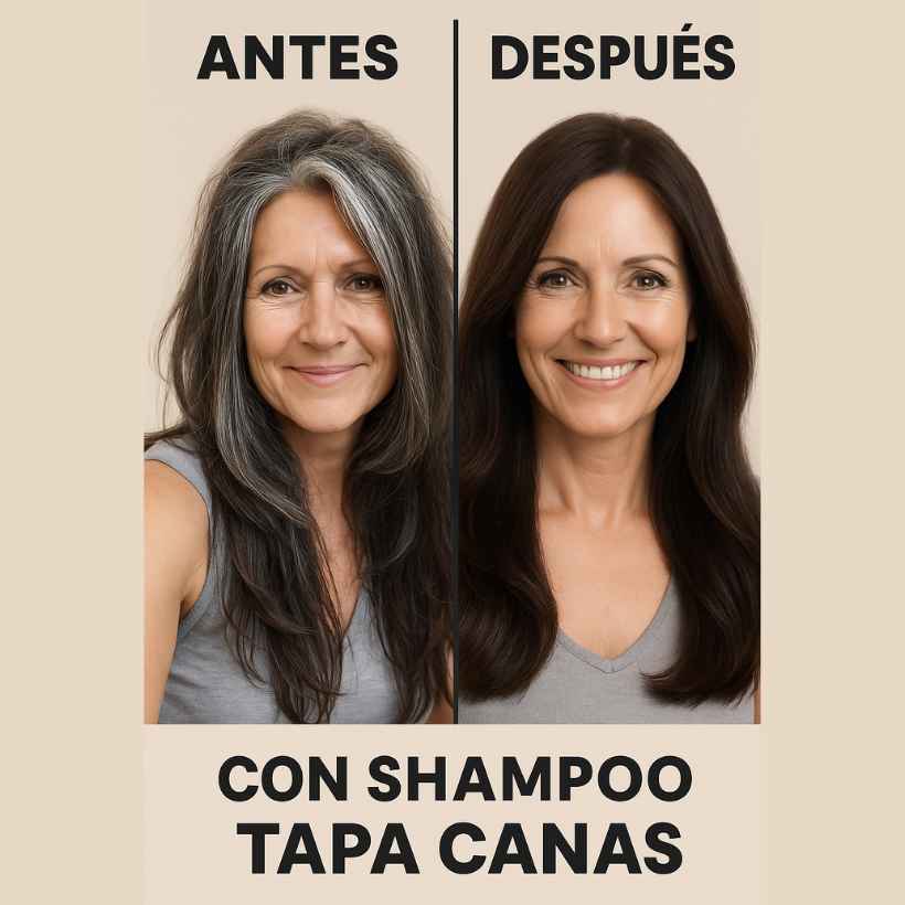 kit shampo anti canas -  Quita las canas en minutos