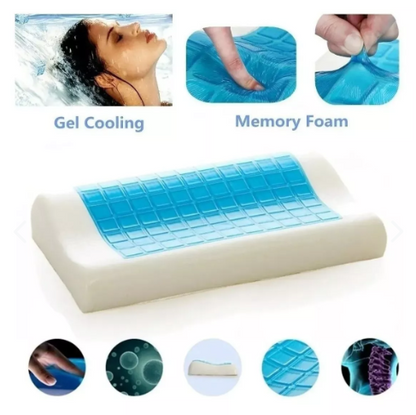 Almohada De Gel Ortopédica Memory Pillow