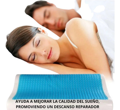 Almohada De Gel Ortopédica Memory Pillow